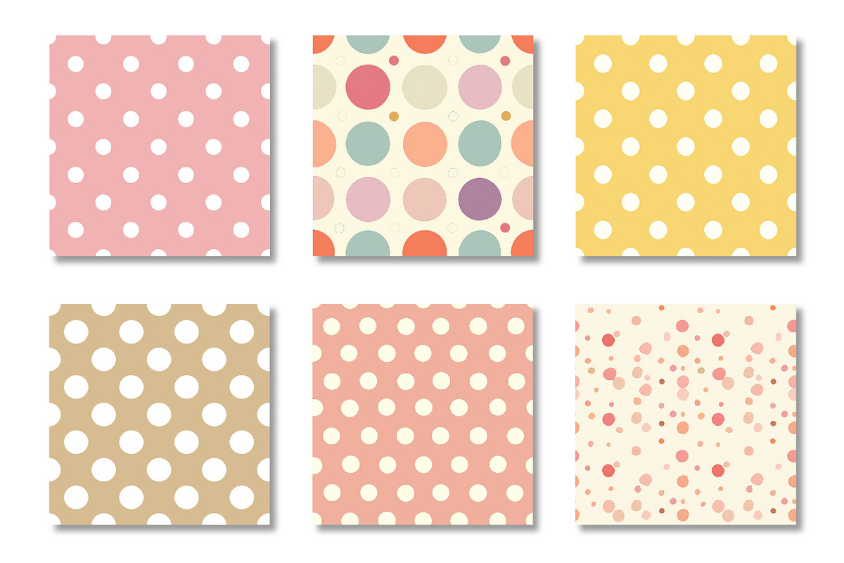 Minimal Polka Dot Seamless Pattern, a Pattern Graphic by Canvas Craft (Photo 2 of 9)