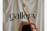 Modern Ligature Font, a Serif Font by elvinova (Thumbnail 1 of 14)