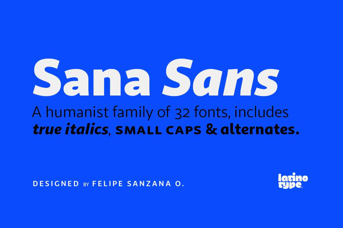 Sana Sans - Family 50% off