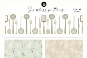 Country Kitchenware Watercolor Set, a Decorative Illustration by Sunshine Art (Thumbnail 13 of 16)