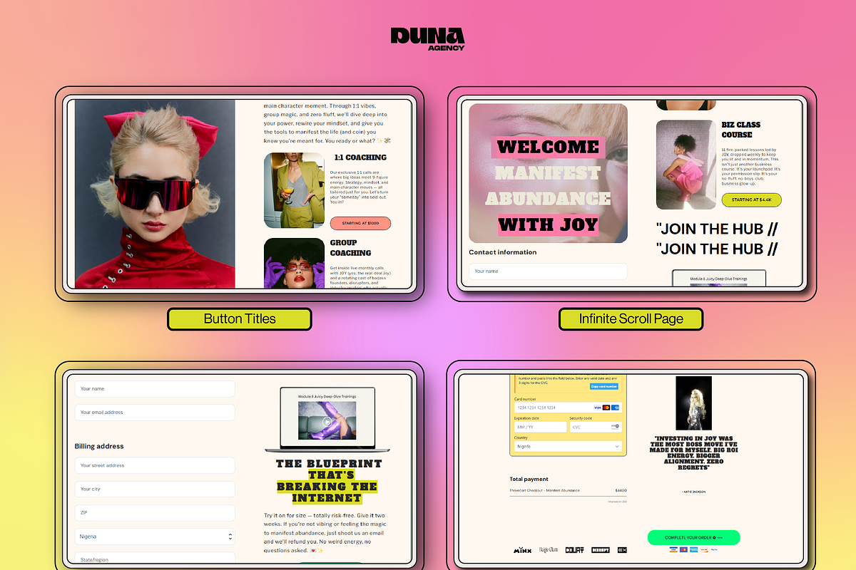Thrivecart, JUNO Checkout Template, a Landing Page Template by dunagency (Photo 8 of 8)