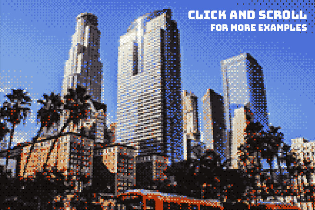 Pixel Art Photoshop Action, an Action Add-On by Twinbrush (Photo 9 of 13)