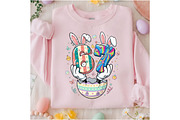 Funny 67 Easter Bunny Ears PNG, an Illustration by Designking (Thumbnail 3 of 6)