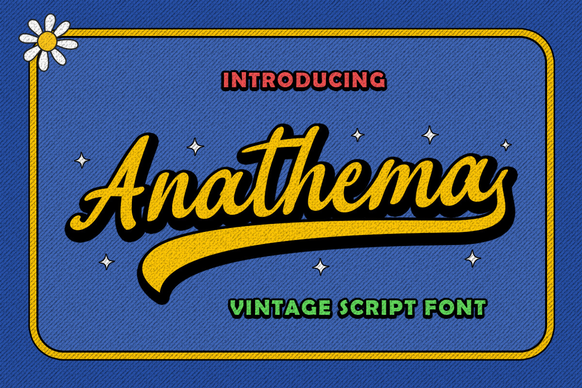 Anathema - Vintage Script Font, a Script Font by Bluestype Studio (Photo 1 of 7)