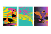 DJ illustrations set, a Person Illustration by lenlis (Thumbnail 8 of 13)