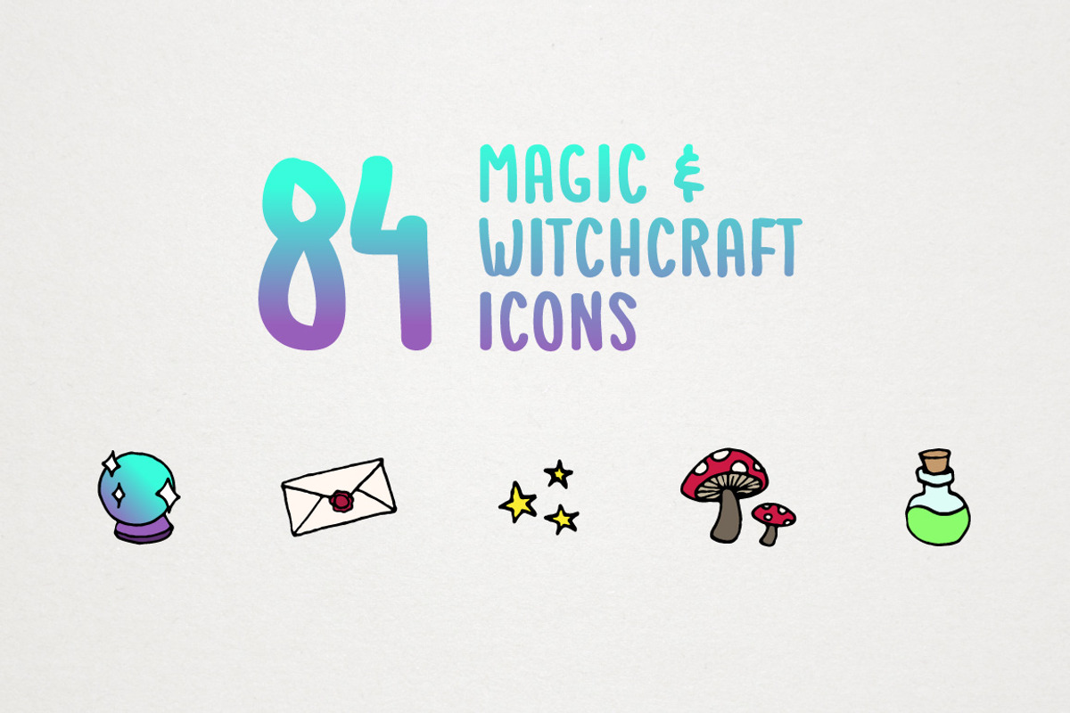 Magic, Witchcraft & Halloween Icons, an Icon by Lemonade Pixel (Photo 2 of 7)