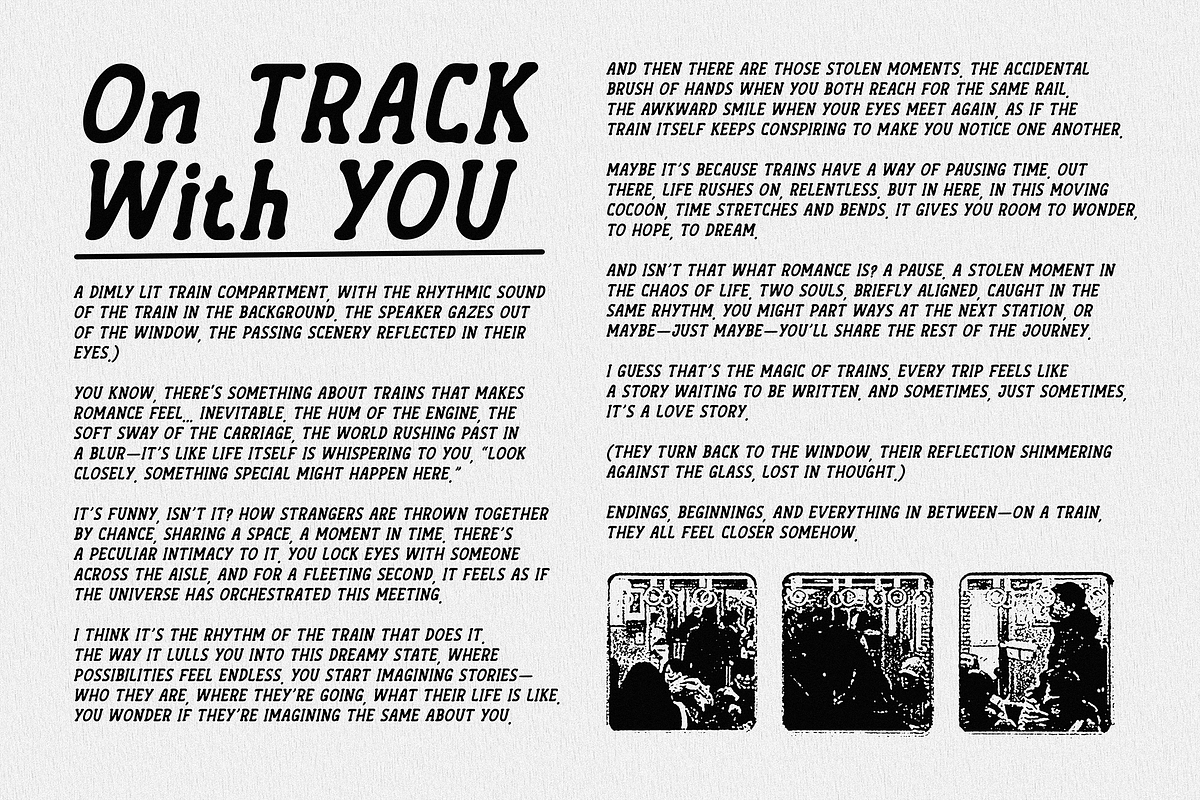 Runners Society Retro Serif Font, a Handwritten Font by Typeparties (Photo 5 of 8)