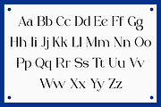 Wovemaking of Typeface, a Serif Font by RockboyStd (Thumbnail 9 of 12)