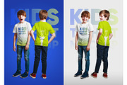 Kids Boy T-Shirt PSD Mockups Vol3, a Shirt Mockup by Hi, Mock-Up! (Thumbnail 7 of 12)