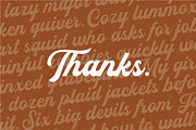 Flanders Script, a Script Font by Letterhend Studio (Thumbnail 8 of 8)