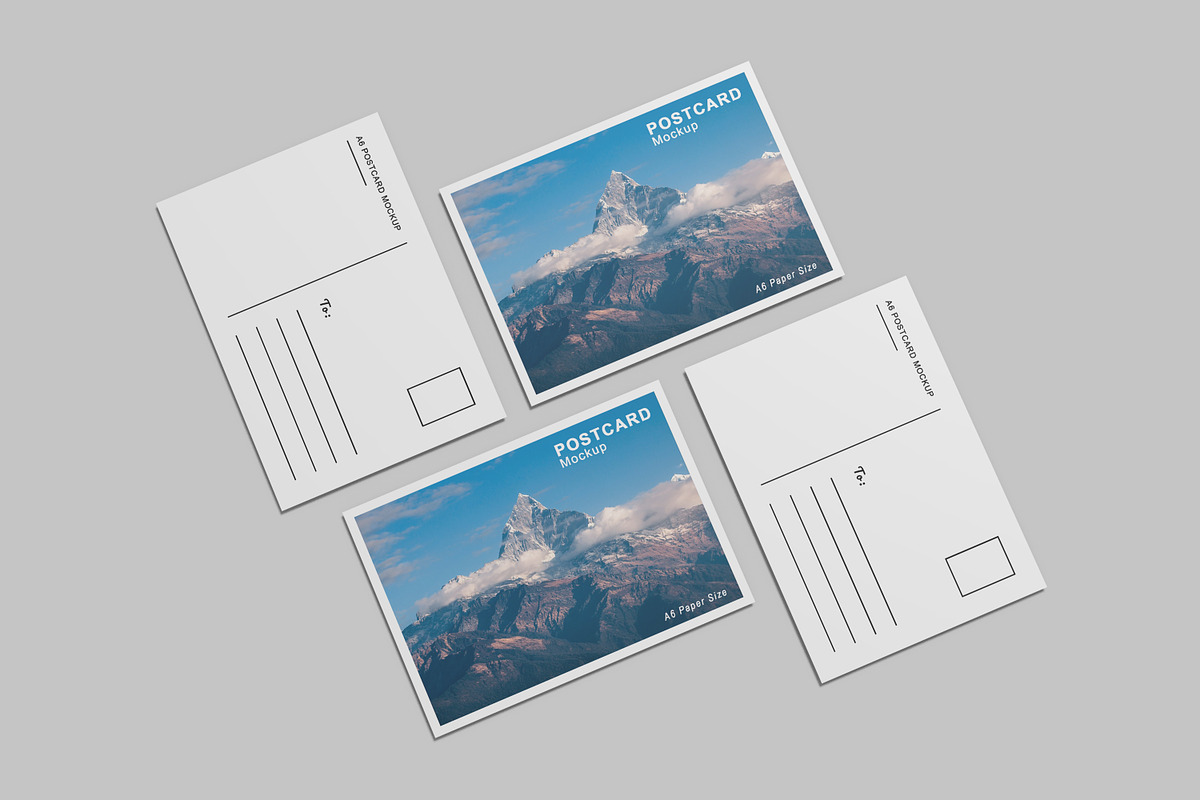 Postcard Mockup, a Print Template by Amigos__46 (Photo 15 of 18)