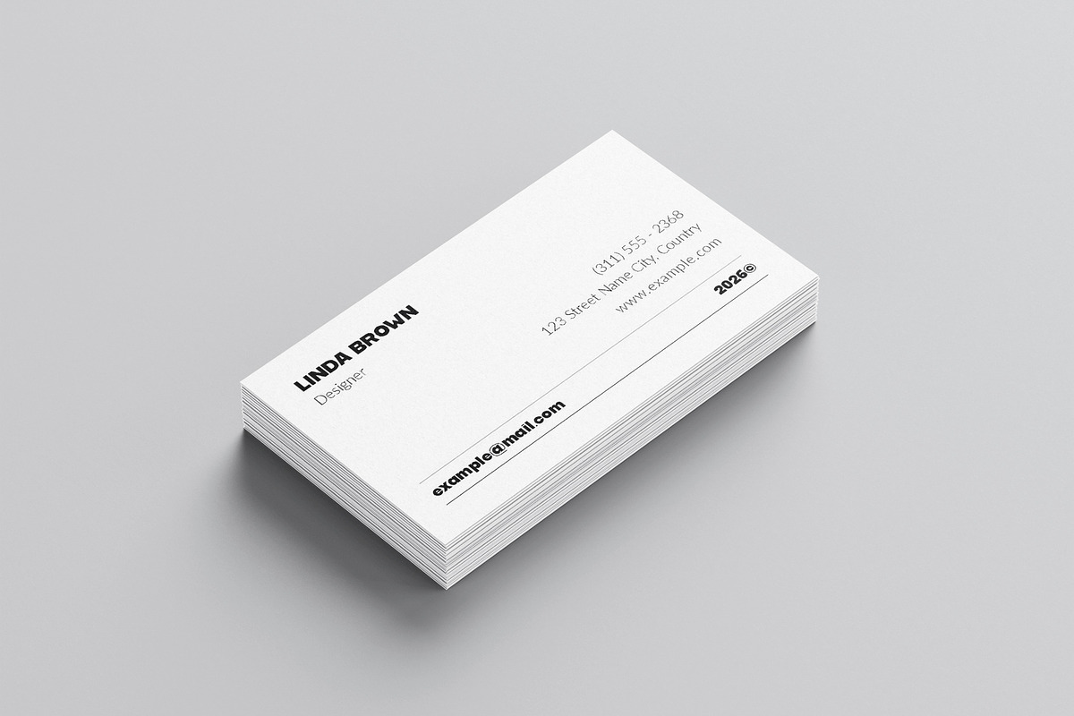Business Card Template, a Business Card Template by ElvinPrint (Photo 5 of 6)
