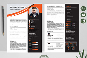 CV Template Layout