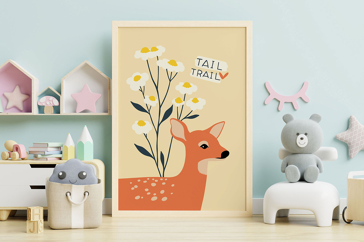 Nursery Room | Wall Art Collection, an Object Graphic by Leleka.Store (Photo 20 of 21)