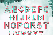 Tribal Aleut OTF color font., a Font by Kseniia Kuznetsova (Thumbnail 3 of 5)