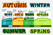 Seasonal Posters and Sale Banner, a Flyer Template by Moloko88 (Thumbnail 2 of 3)