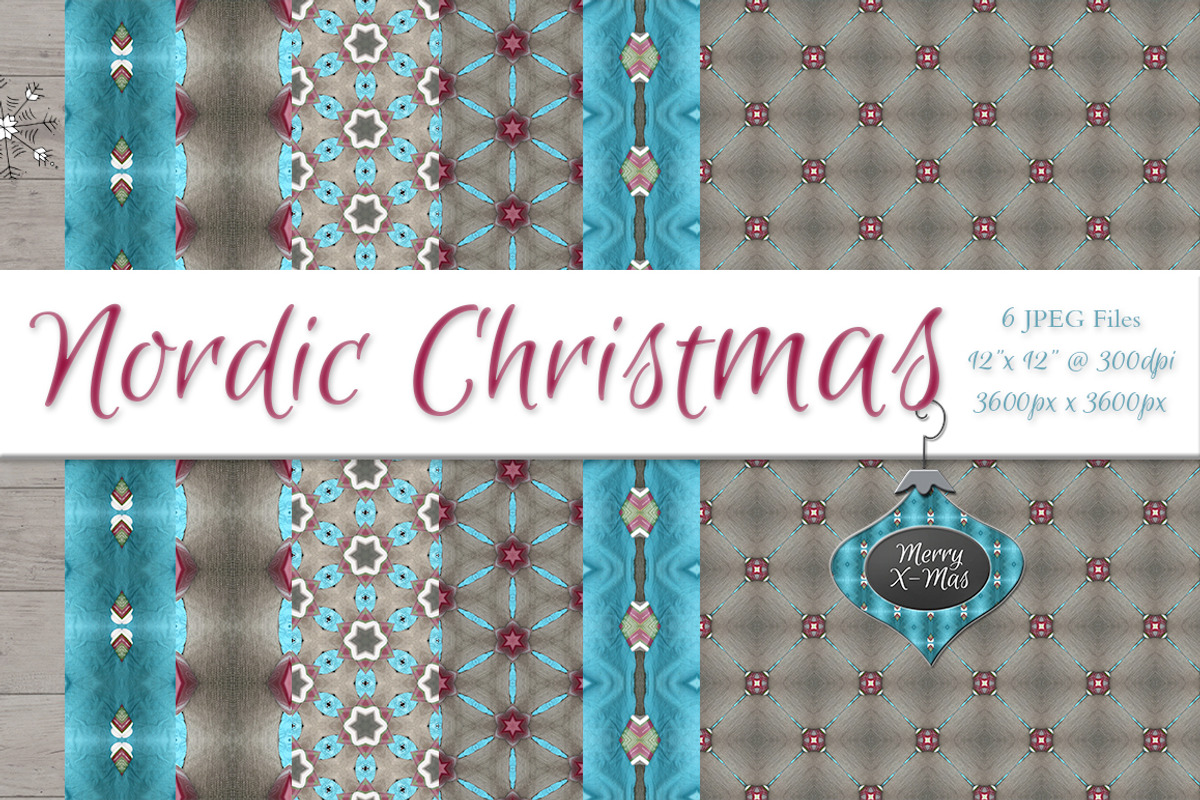 Hand Sketched Nordic Christmas, a Decorative Illustration by Le Paper Cafe (Photo 3 of 5)
