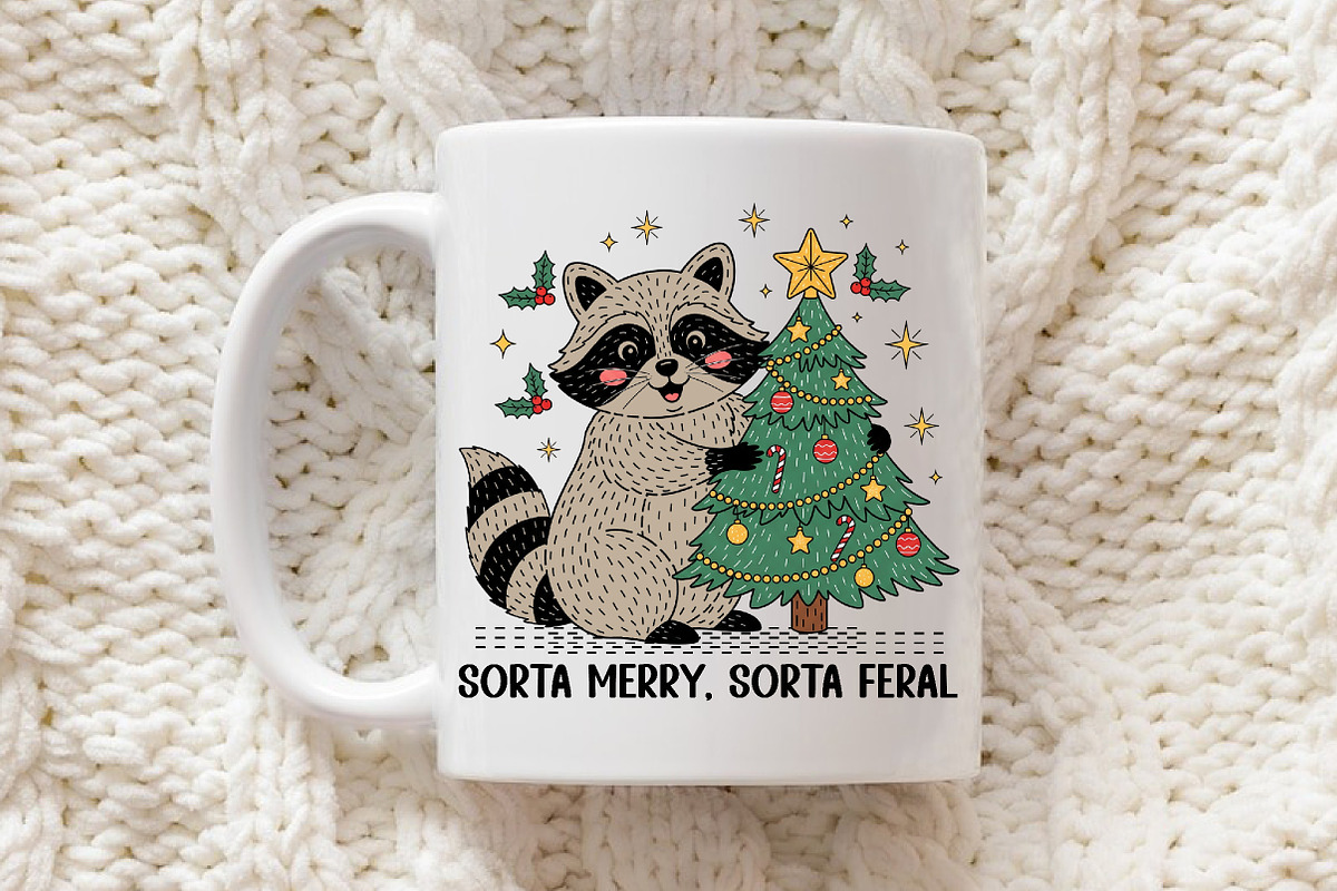 Sorta Merry Sorta Feral Png, Funny X, an Illustration by Libby Wishes (Photo 5 of 6)