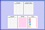 Printable Online Business Planner, a Stationery Template by Shumaya (Thumbnail 6 of 7)