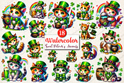 Saint Patrick's Animals Clipart, an Illustration by CitraGraphics (Thumbnail 1 of 5)
