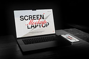Laptop and Phone Device Mockup, a Wearable Device Mockup by herutage (Thumbnail 3 of 4)