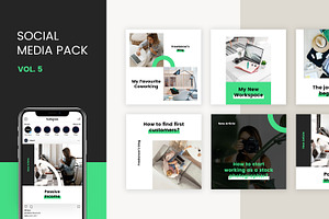 Social Media Pack Vol.5