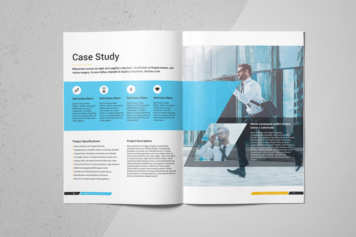 Cameo Business Brochure, a Brochure Template by FathurFateh (Photo 6 of 13)