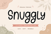 Snuggly, a Handwritten Font by Wow Magic (Thumbnail 1 of 5)