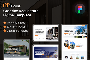 Housa - Real Estate Figma template, an UI Kit Template by AliThemes