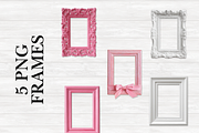 Pink and Gray Baby Scene Creator, a Product Mockup by AllTheKewtClipart (Thumbnail 2 of 8)