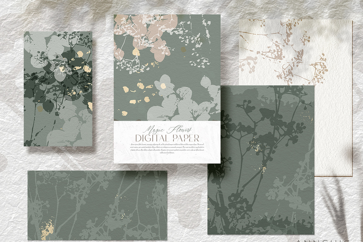 4 FLORAL SEASONS BUNDLE, a Texture Graphic by Anna Sokol (Photo 26 of 55)