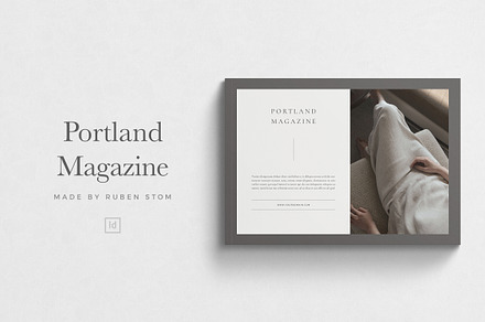 Portland Magazine, a Magazine Template by Ruben Stom