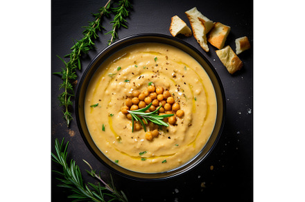 Chickpea Soup a classic of Umbrian, a Food & Drink Photo by Rodica Ciorba