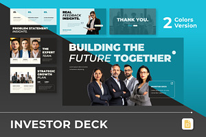 Investor Deck Google Slides, a Presentation Template by Antstheme