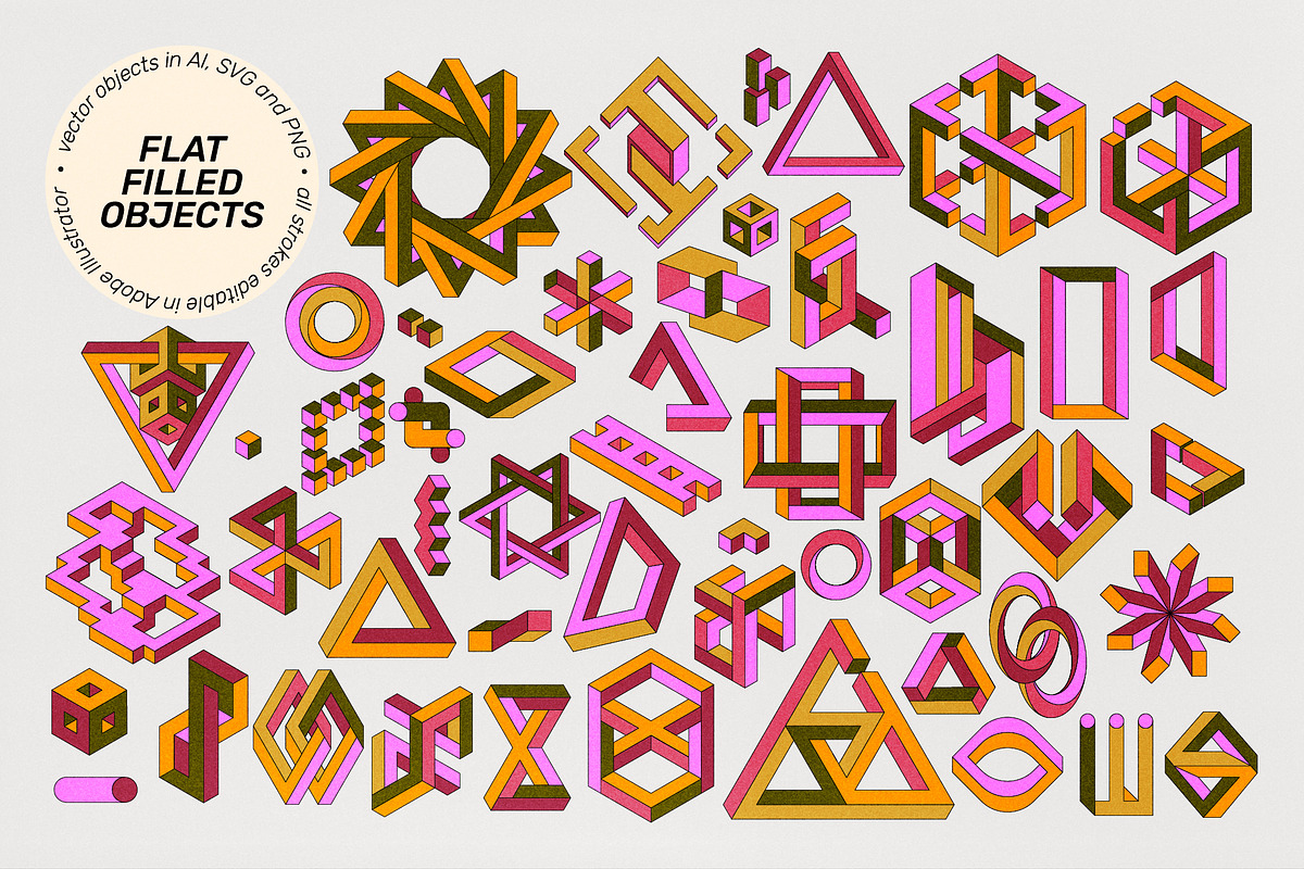 IMPOSSIBLE Objects + Bonus, an Object Graphic by angelainthefields (Photo 5 of 11)