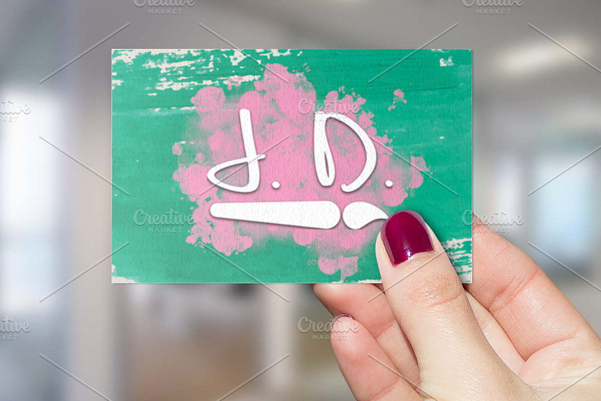 Artistic Business Card, a Business Card Template by Konakchiev (Photo 1 of 3)