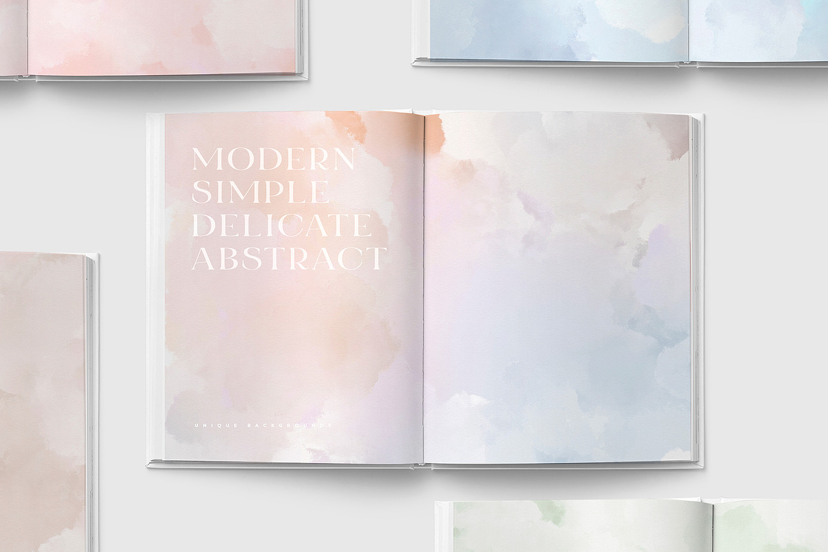 Set of Abstract Backgrounds, a Texture Graphic by Basia Stryjecka (Photo 8 of 14)