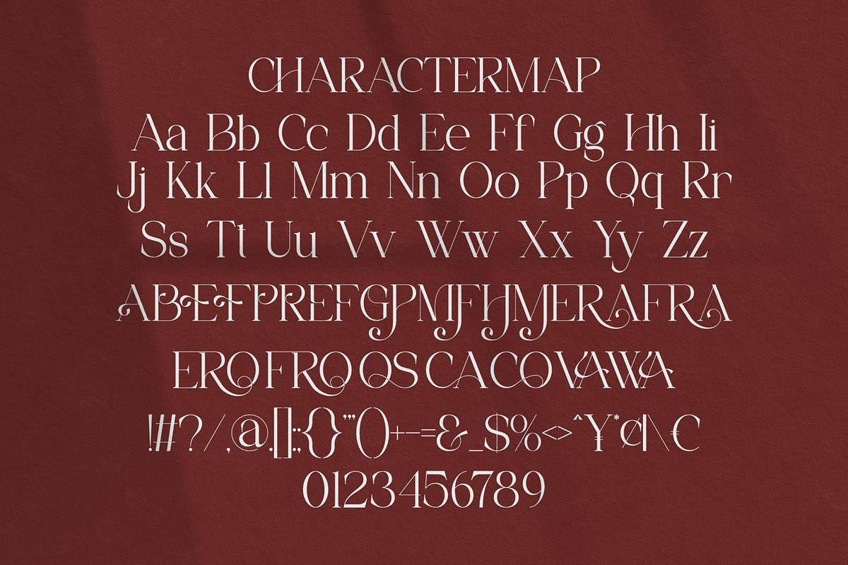 Franiva || Modern Elegant Serif Font, a Serif Font by Ermedia Studio (Photo 10 of 10)