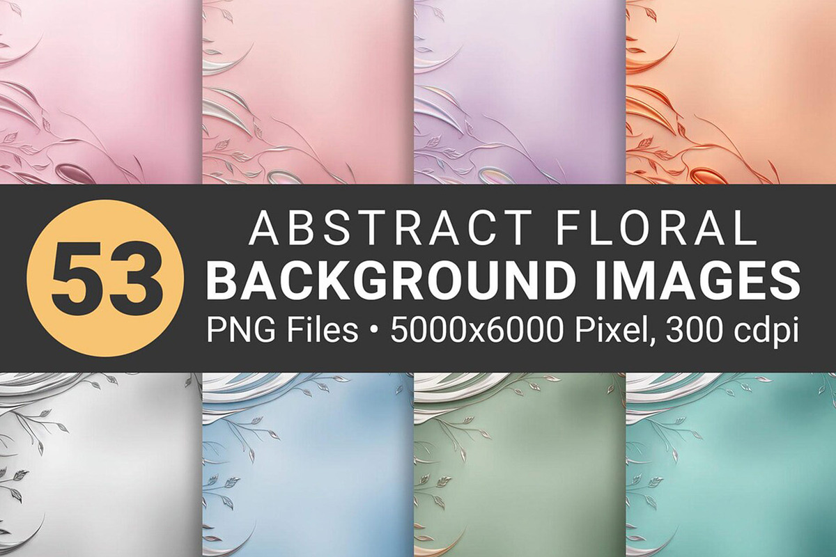 Abstract Floral Funeral Backgrounds, a Background Graphic by Godserv Designs (Photo 6 of 11)