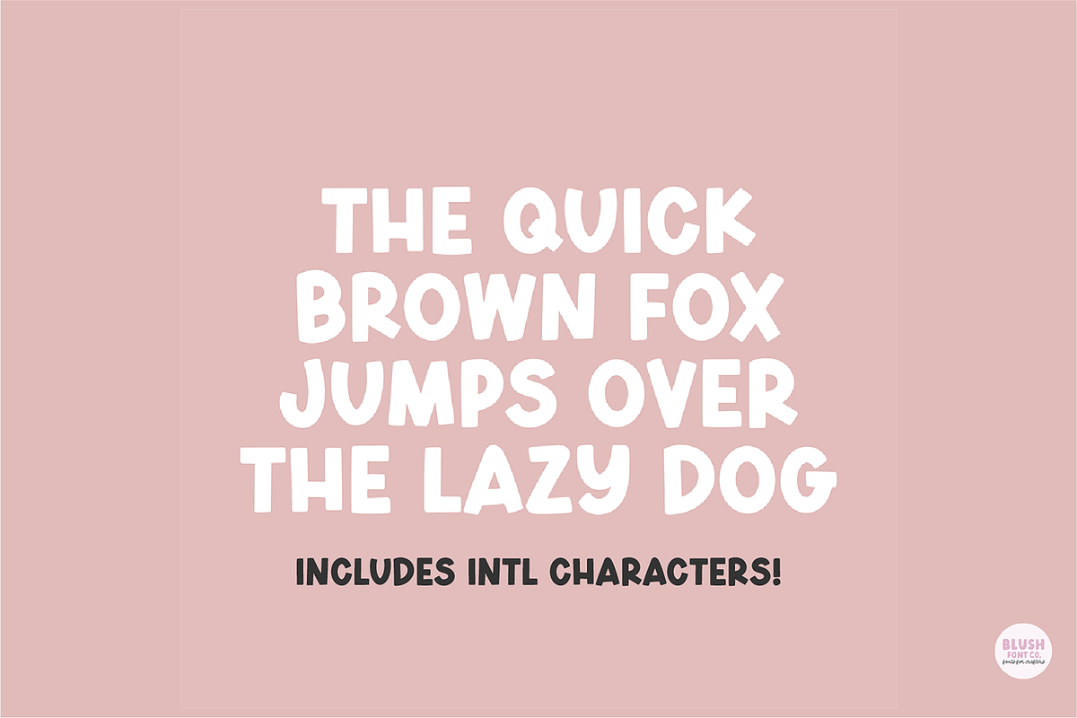 AUTUMN DISPLAY Bold Font, a Font by Blush Font Co. (Photo 4 of 6)