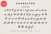 Saffron Handwritten Script Font, a Handwritten Font by Muwatta Studio (Thumbnail 7 of 8)