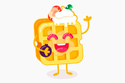 Belgian sweet wafer logo template, a Branding & Logo Template by WalnutBird (Thumbnail 2 of 2)
