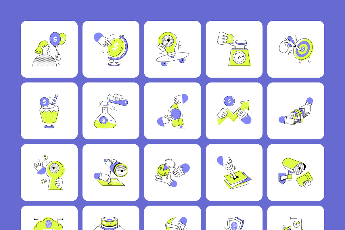 Tech and Engineering Icons Bundle, an Outline Icon by Creative Stall (Photo 9 of 10)