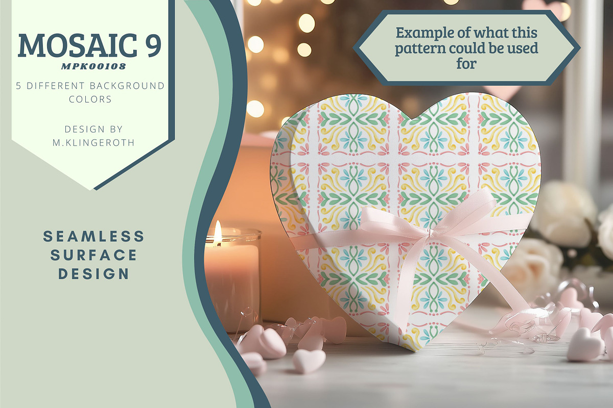 Mosaic 9, MPK00108, a Pattern Graphic by MissPerfectKaos (Photo 6 of 11)