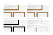 Gallery Wall Mockup | 8 Frames, a Household Mockup by DESIGN BY nube (Thumbnail 11 of 12)