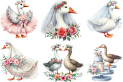 Wedding Goose Clipart, an Illustration by Designking (Thumbnail 2 of 4)