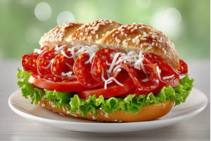 Closeup shot of an appetizing, a Food & Drink Photo by ZinetroN