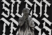 Vergaoh | All Caps Blackletter Font, a Blackletter Font by Denustudios (Thumbnail 2 of 12)