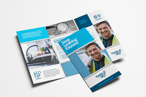 Plumbing Service Brochure Template