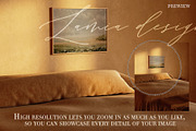 Sunlight Bedroom Art Frame Mockup, a Household Mockup by LAMIA DESIGN (Thumbnail 13 of 18)